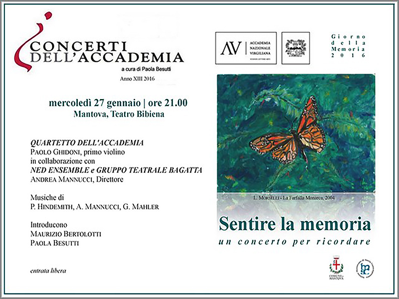 concerto giorno della memoria mantova