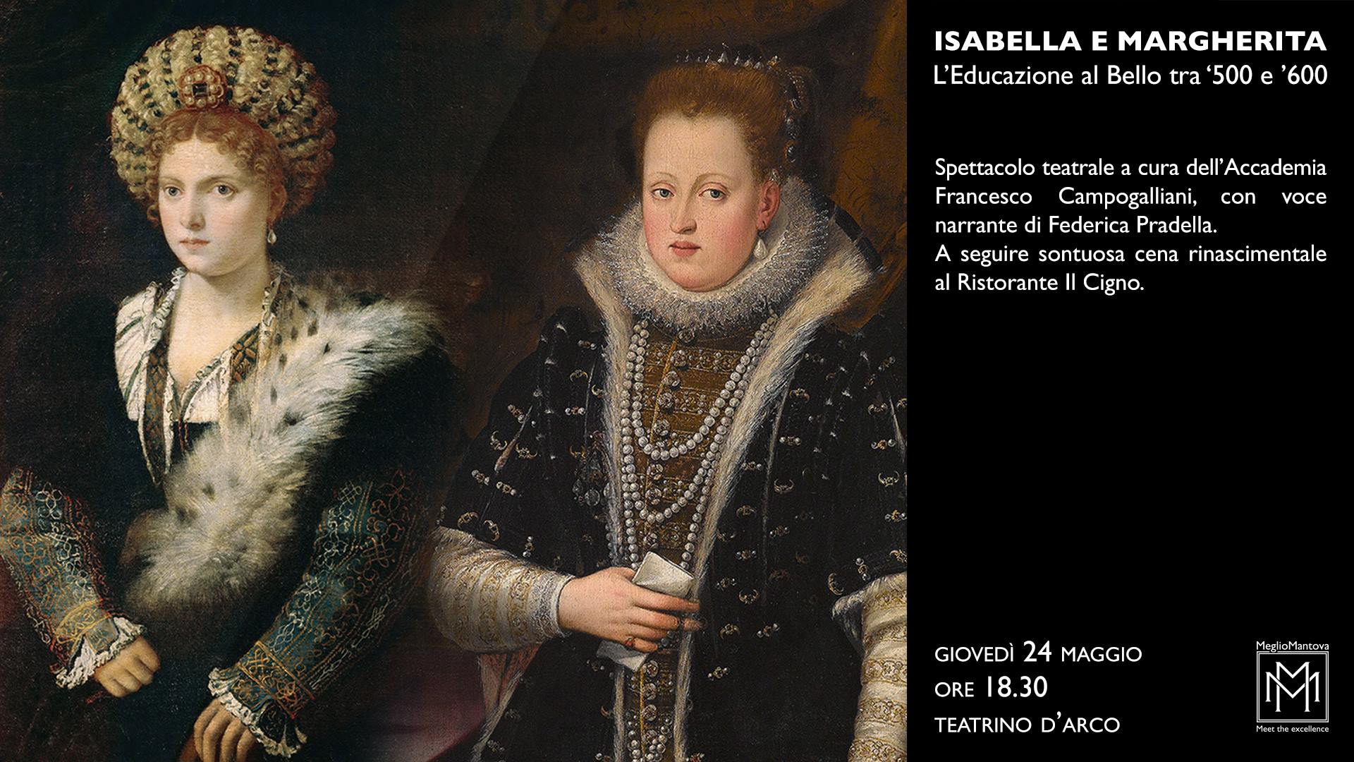 Isabella e Margherita - L'educazione al bello tra '500 e '600